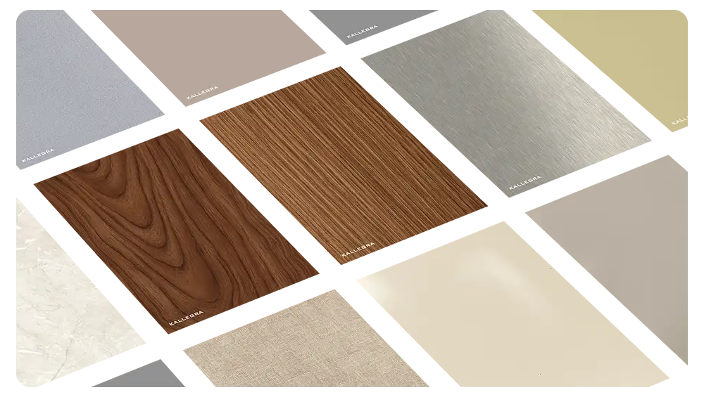 Melamine MDF Decorative Panel Finish